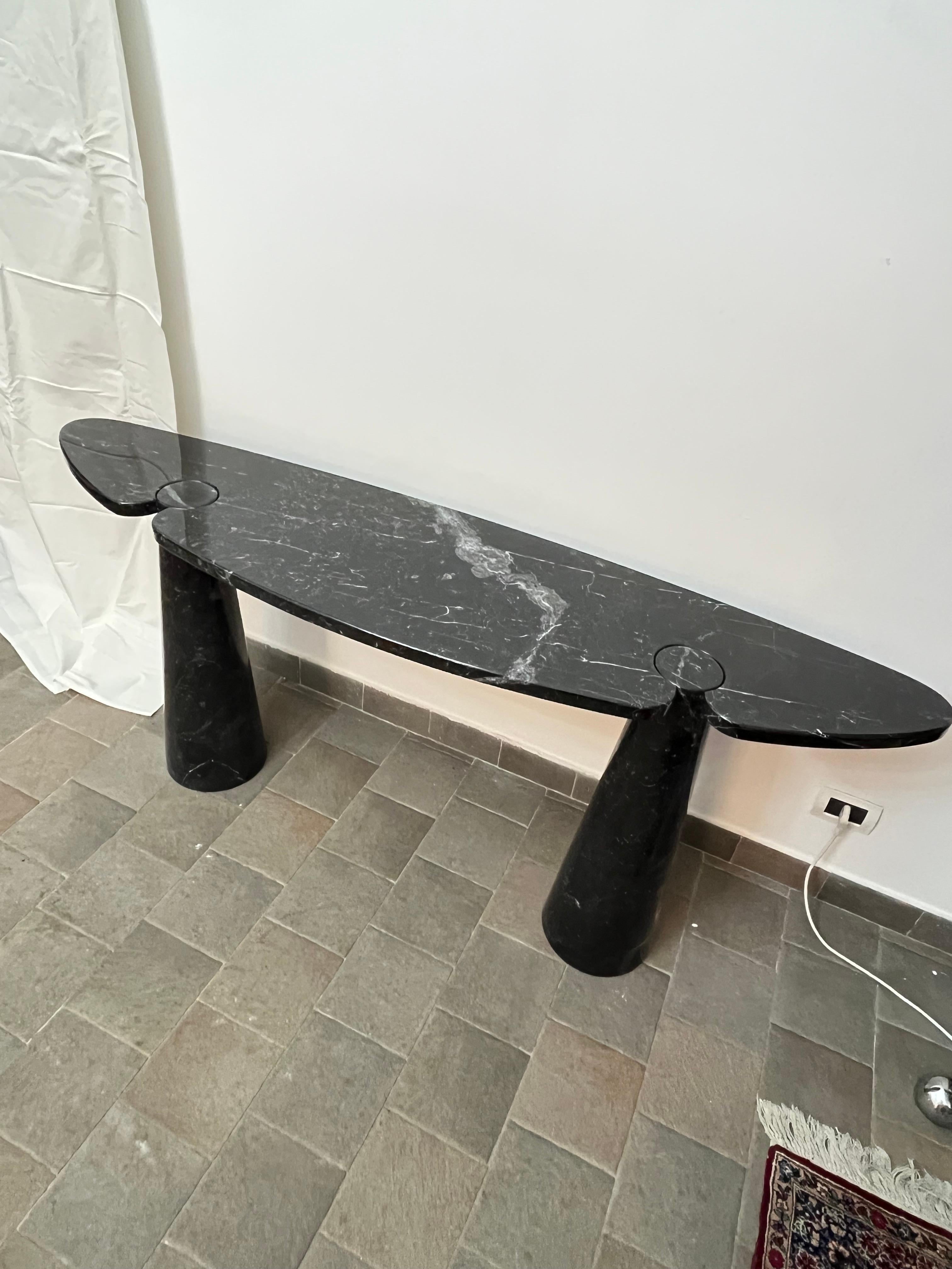 Console Eros noire Angelo Mangiarotti pour Skipper, 1971 en vente 2