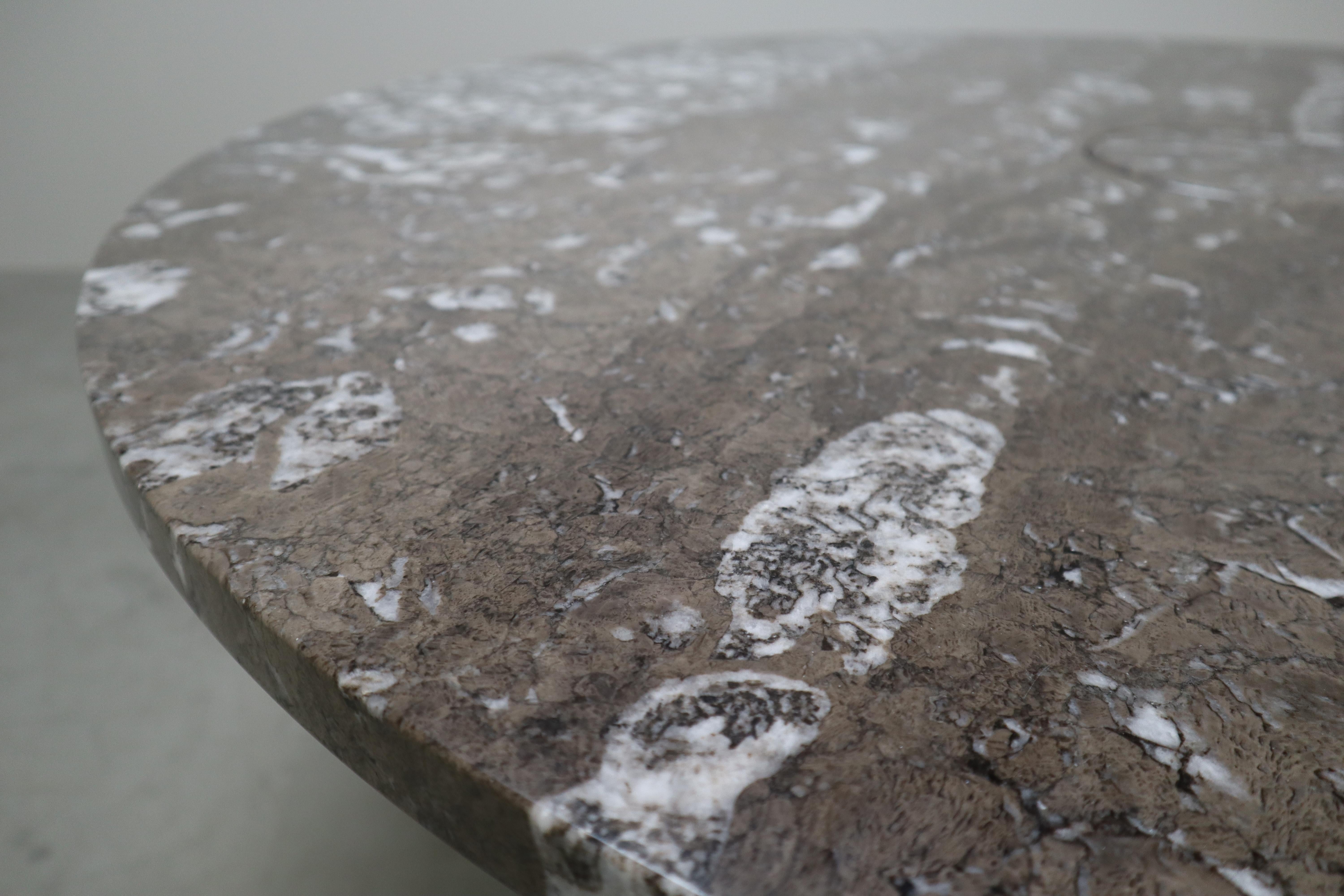 Marbre Table de salle à manger Eros - Angelo Mangiarotti pour Skipper, 1971 Italie en vente