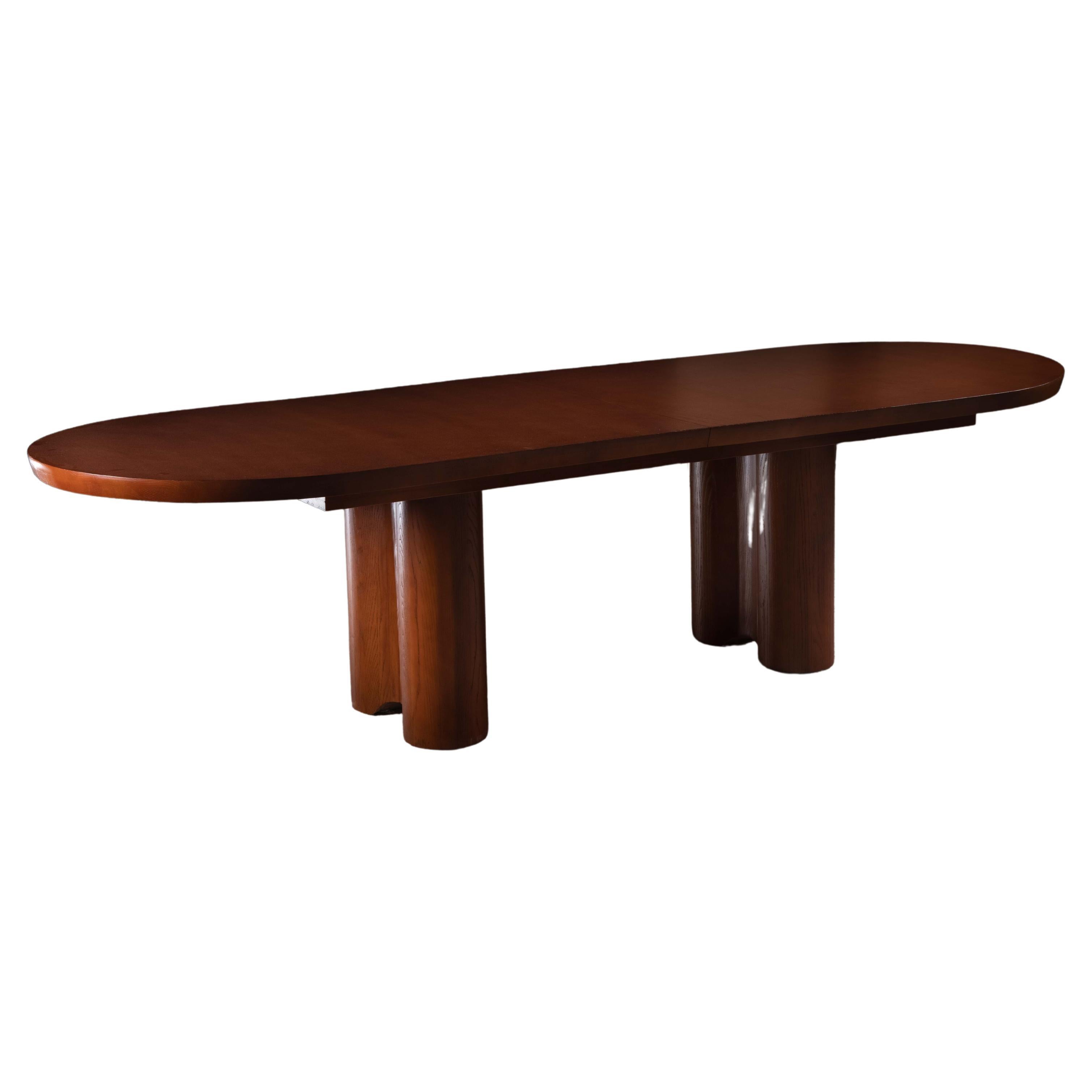 Eros Extendable Solid Oak Dining Table