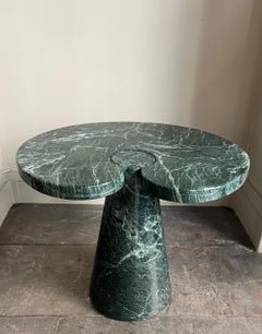 "Eros"  green marble table, Angelo Mangiarotti, Skipper, Italy 1970's