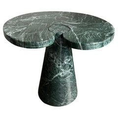 "Eros" Table en marbre vert Angelo Mangiarotti, Skipper, Italie, années 1970