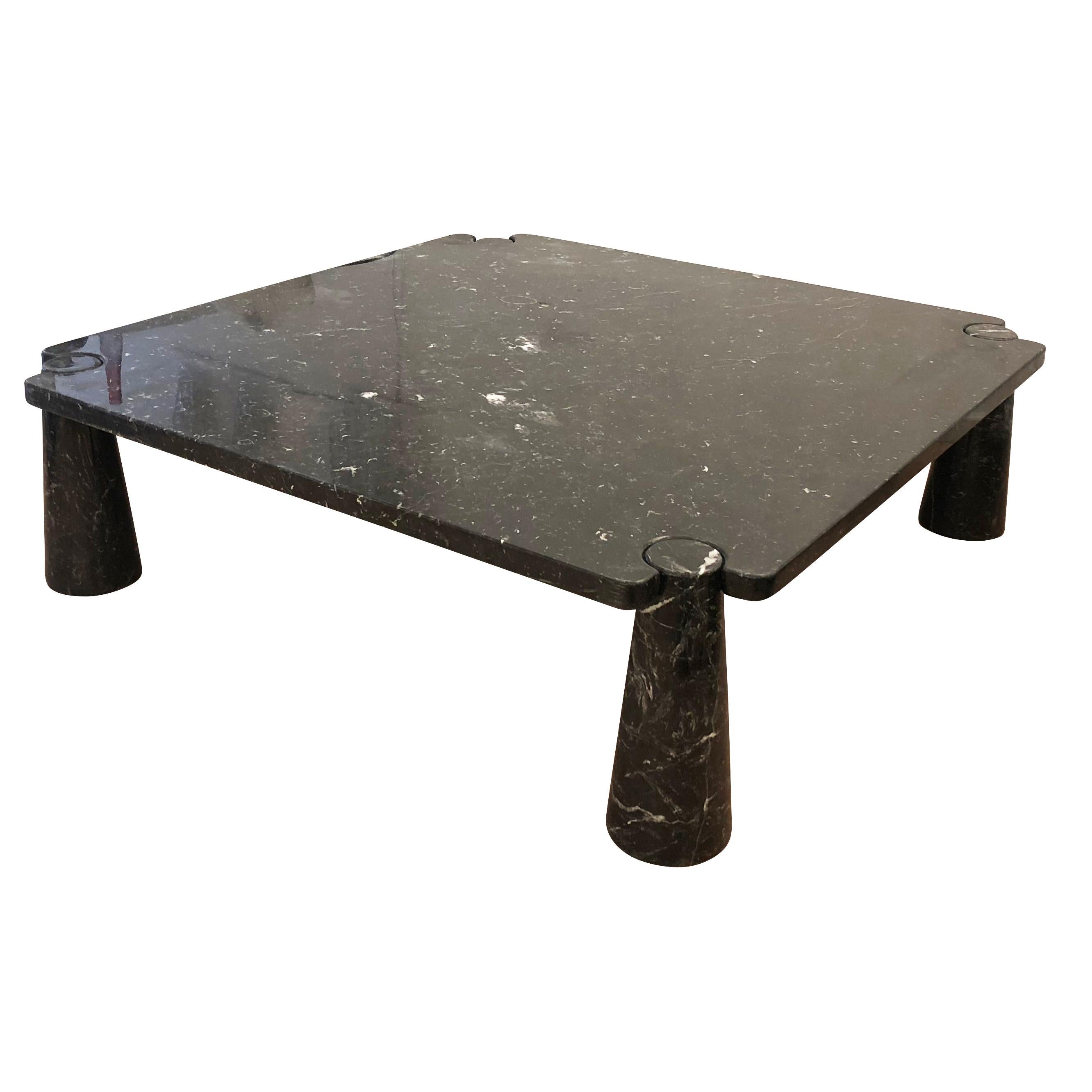 Late 20th Century Eros Marble Coffee Table by Angelo Mangiarotti for Skipper