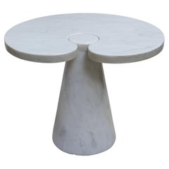 Retro 'Eros' Marble Side Table by Angelo Mangiarotti 'circa 1970s'