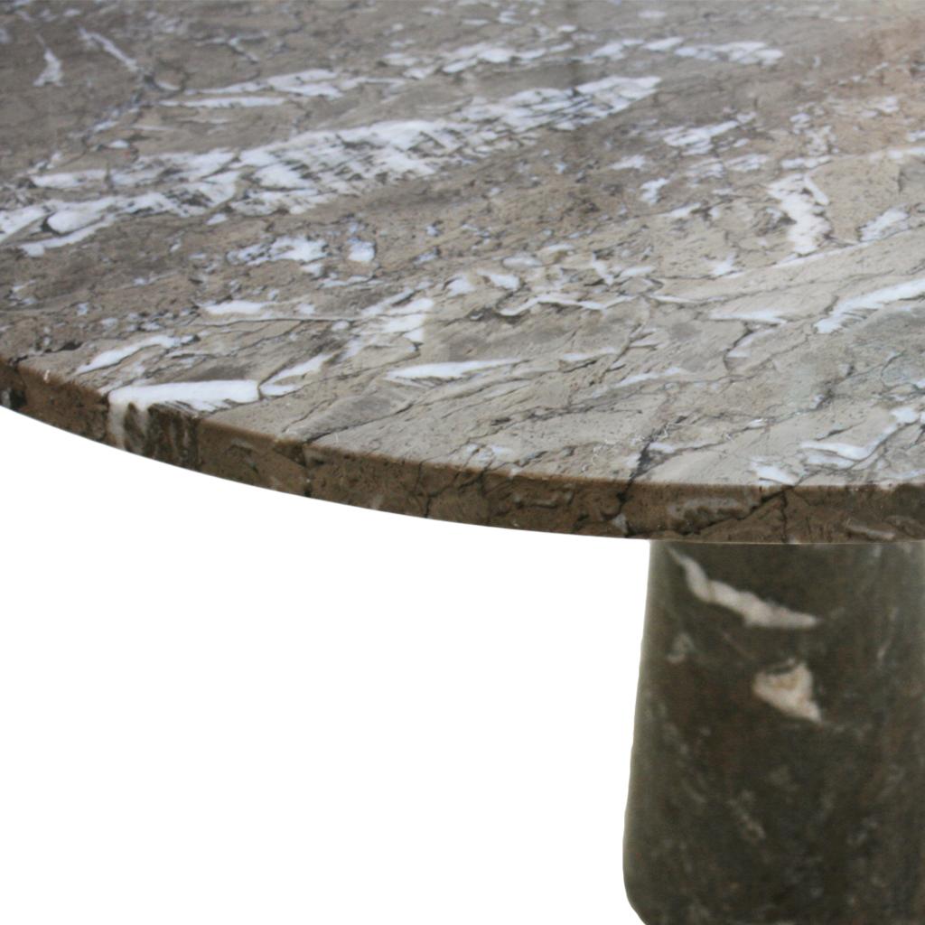 Polished Eros Series Dining Table Designed by Angelo Mangiarotti for Skipper