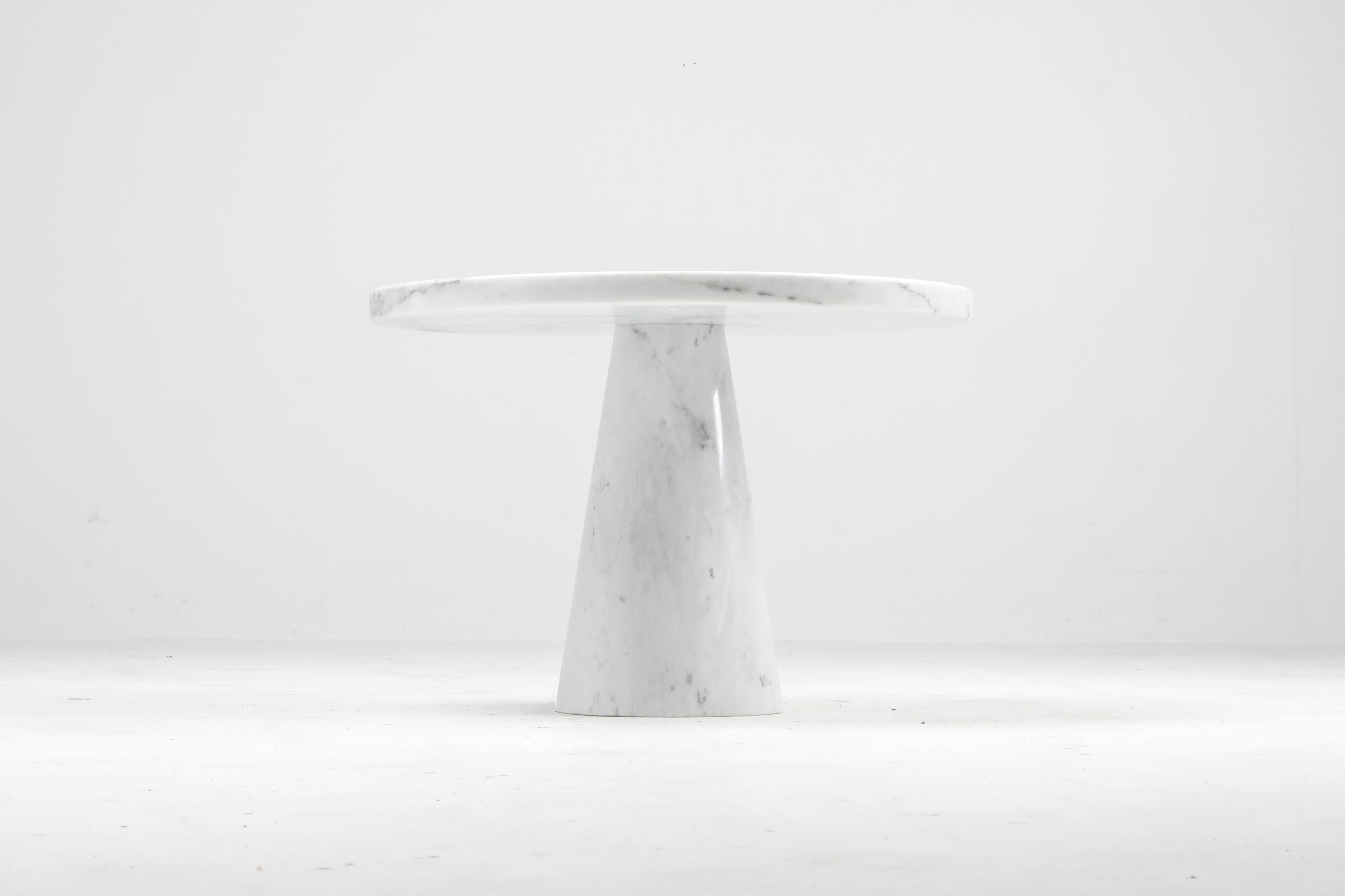 Angelo Mangiarotti, Eros Carrara marble side table or pedestal, Skipper Italy, 1970s



 