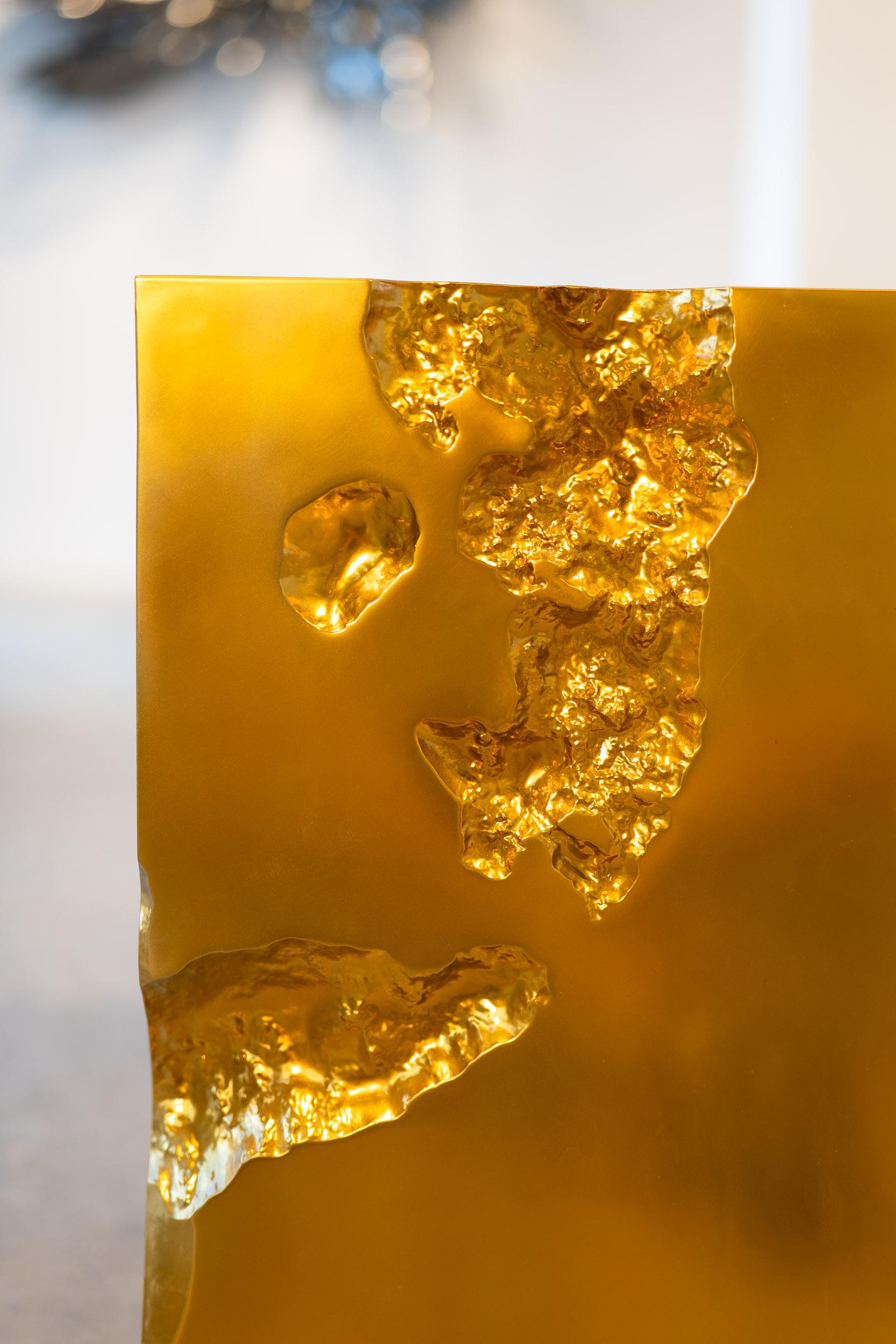 Erosia Beistelltisch - Gold im Angebot 4