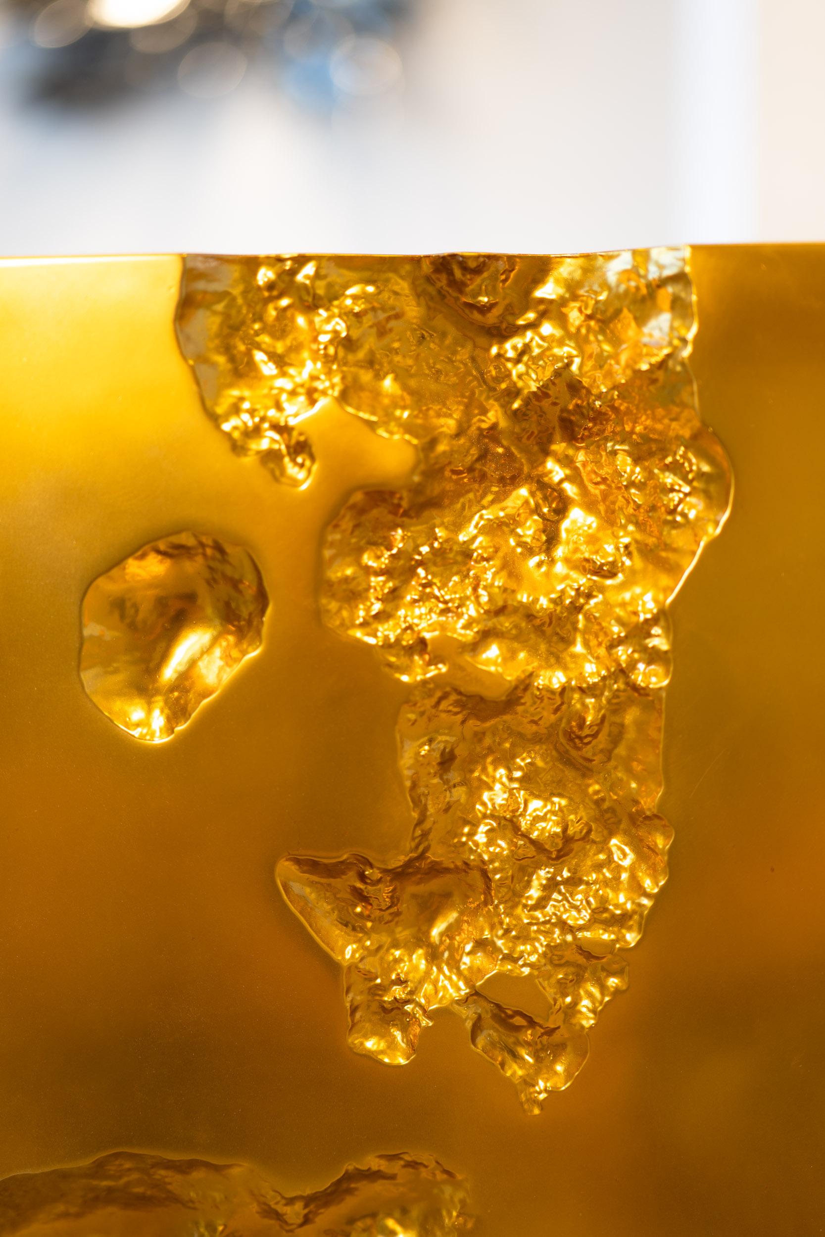 Erosia Beistelltisch - Gold im Angebot 3