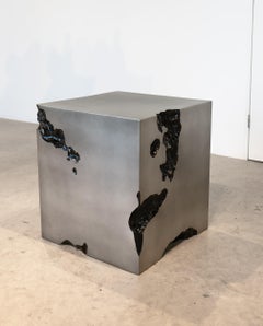 Erosia Beistelltisch - Velvet Chrome