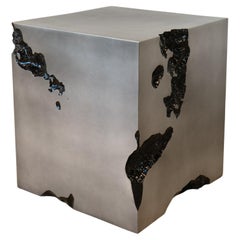 Erosia Beistelltisch - Velvet Chrome