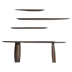 Bureau et étagères Erosion par Alexandre Labruyère