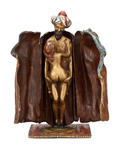 Erotic Bedouin Bronze Figurine