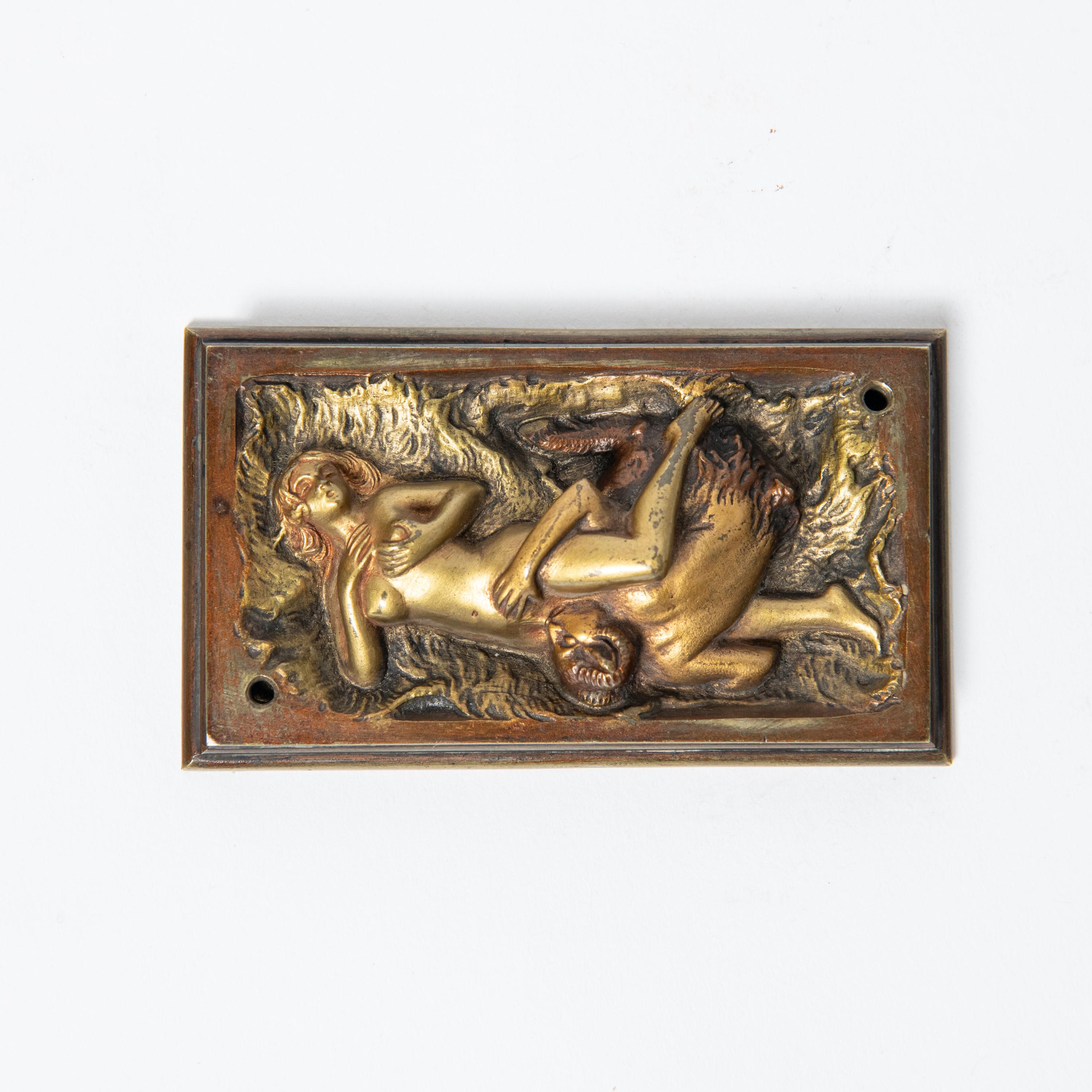 Erotische Bronzeskulptur. Österreich, Anfang des 20. Jahrhunderts. im Zustand „Gut“ im Angebot in Buenos Aires, Buenos Aires