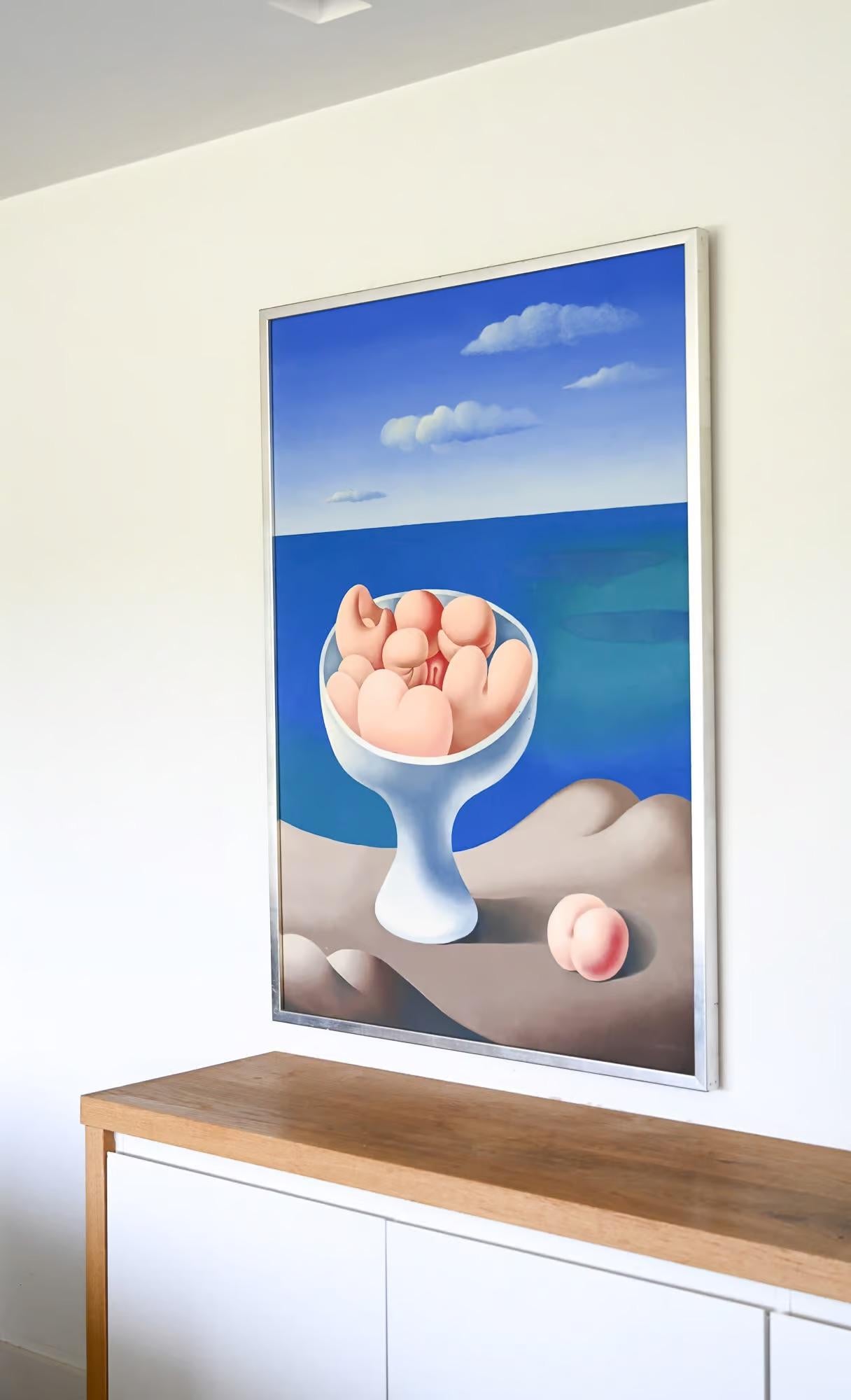 Erotic fruit still life by Mario Carreño For Sale 5