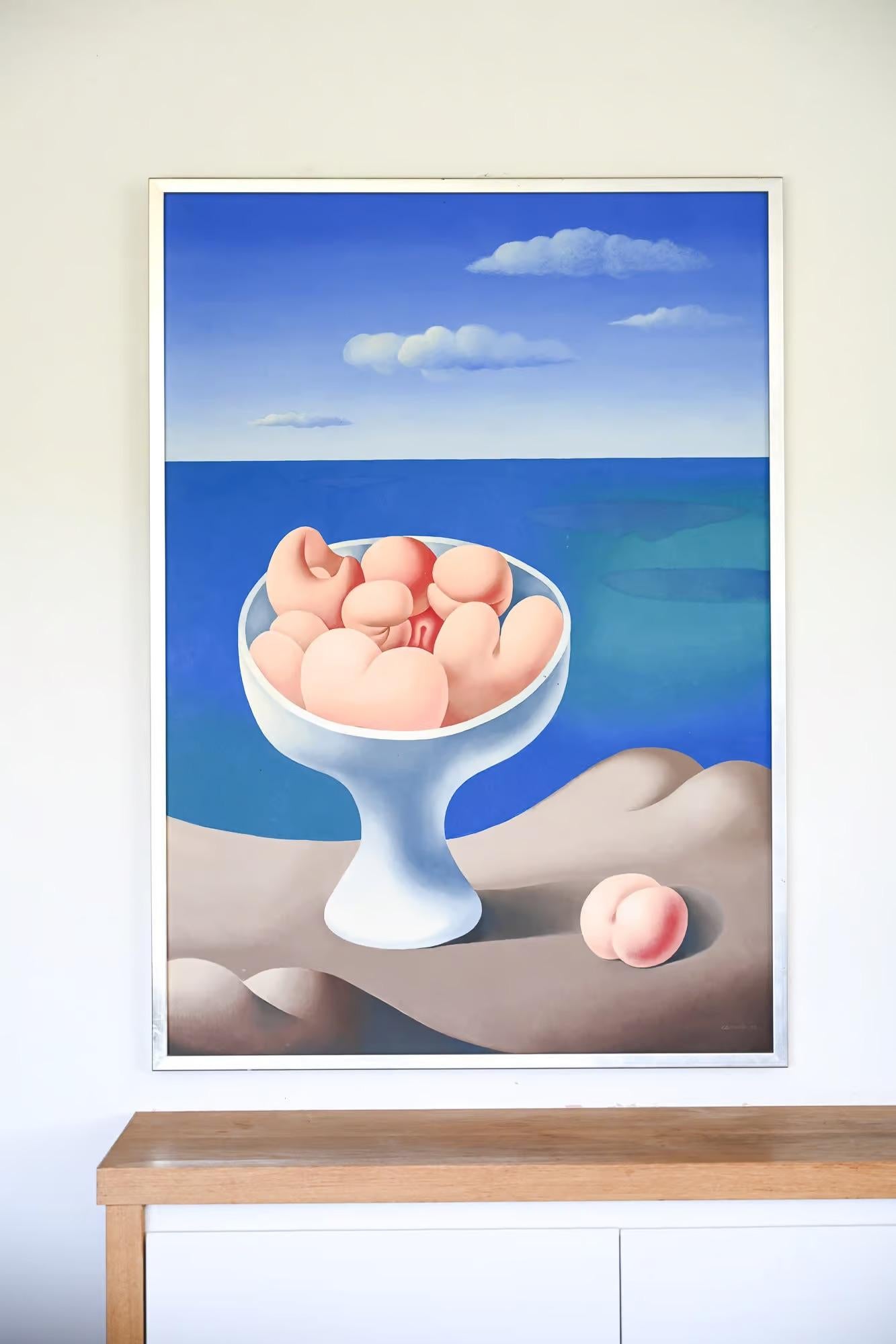 Erotic fruit still life by Mario Carreño For Sale 7