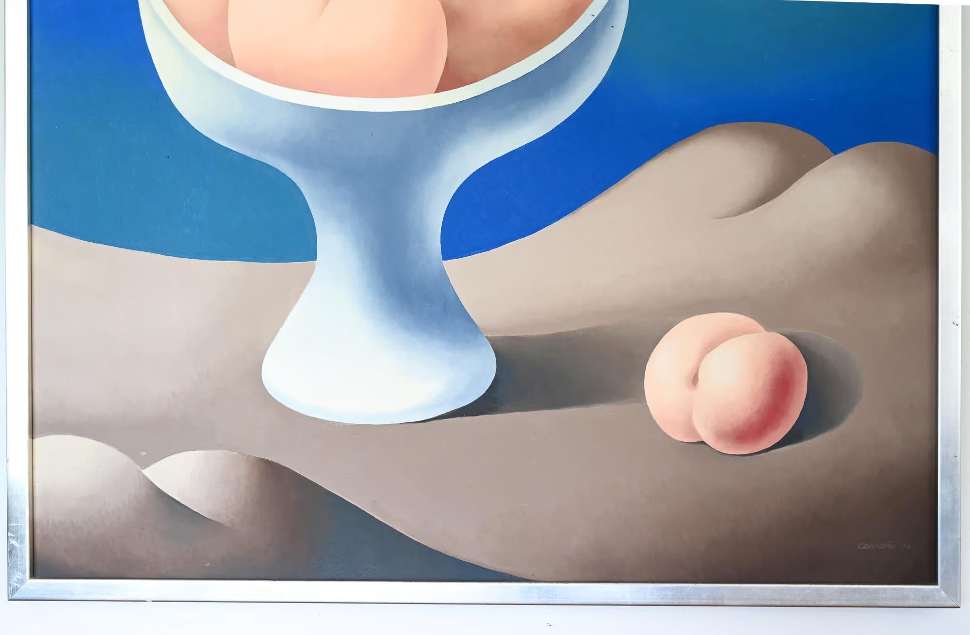 Erotic fruit still life by Mario Carreño For Sale 1