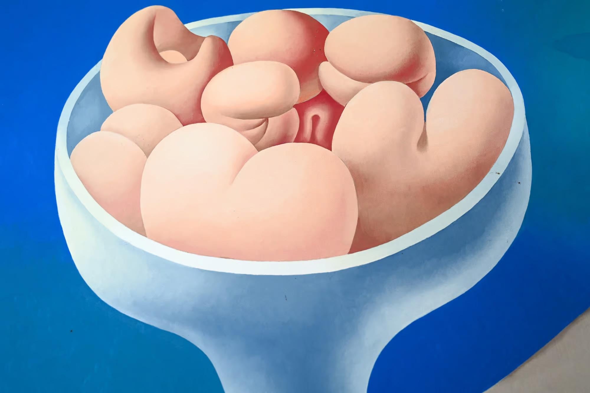 Erotic fruit still life by Mario Carreño For Sale 2