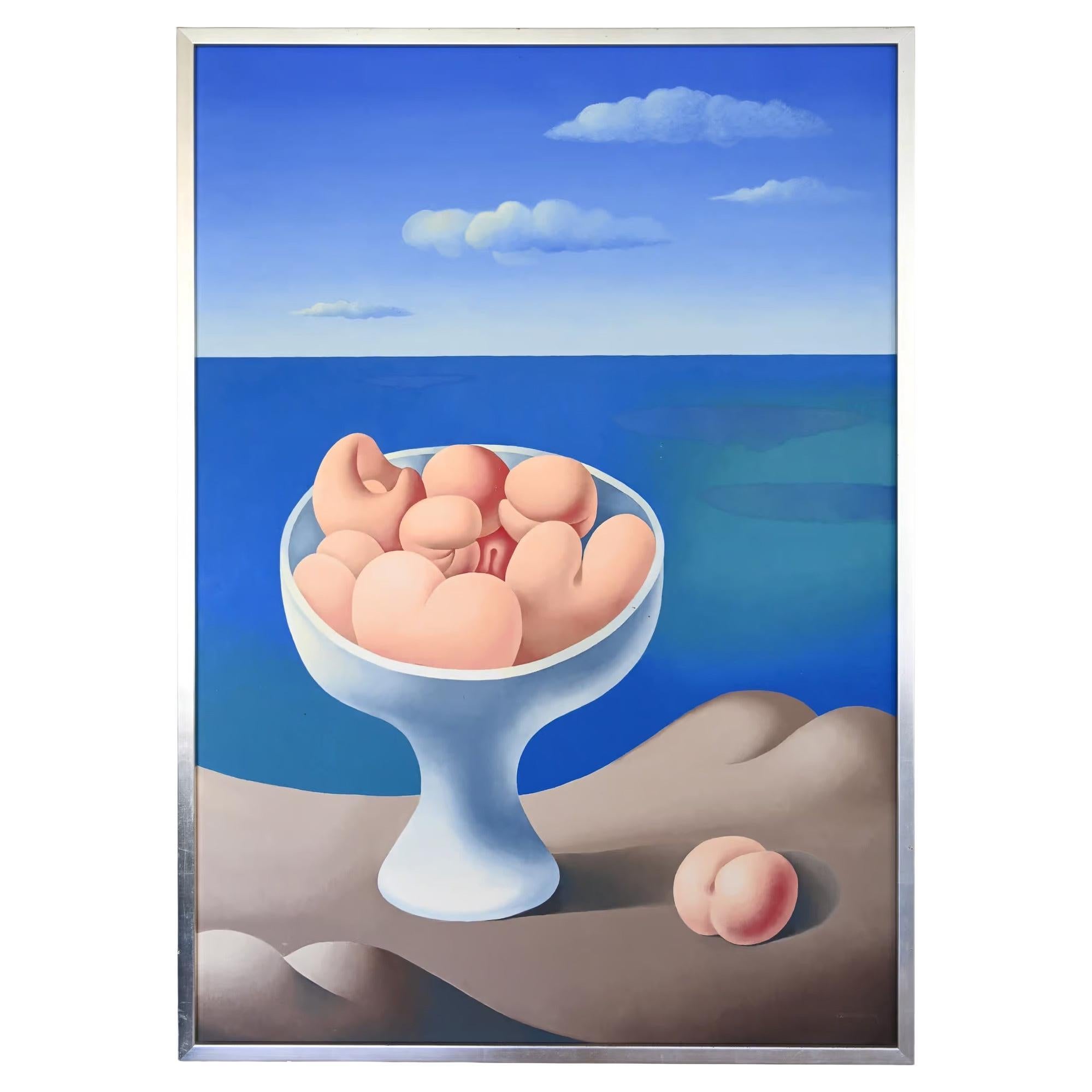 Erotic fruit still life by Mario Carreño For Sale