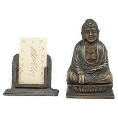 Erotic, Naughty, Mechanical Bronze Buddha Opens to Reveal Nude, by Bergmann