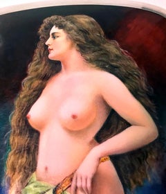 Erotic Sterling Enamel Cigarette Case, London, 1904