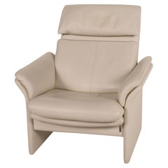 Erpo Chalet Leather Armchair Cream Function Relaxation Function
