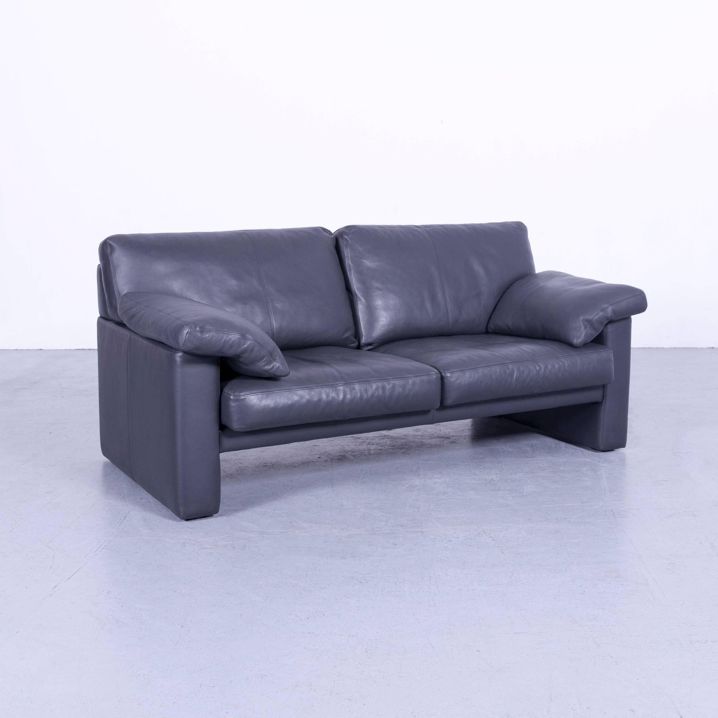 Erpo CL 300 Sofa Set of Two Leather Grey Three/Two-Seat Couch 4