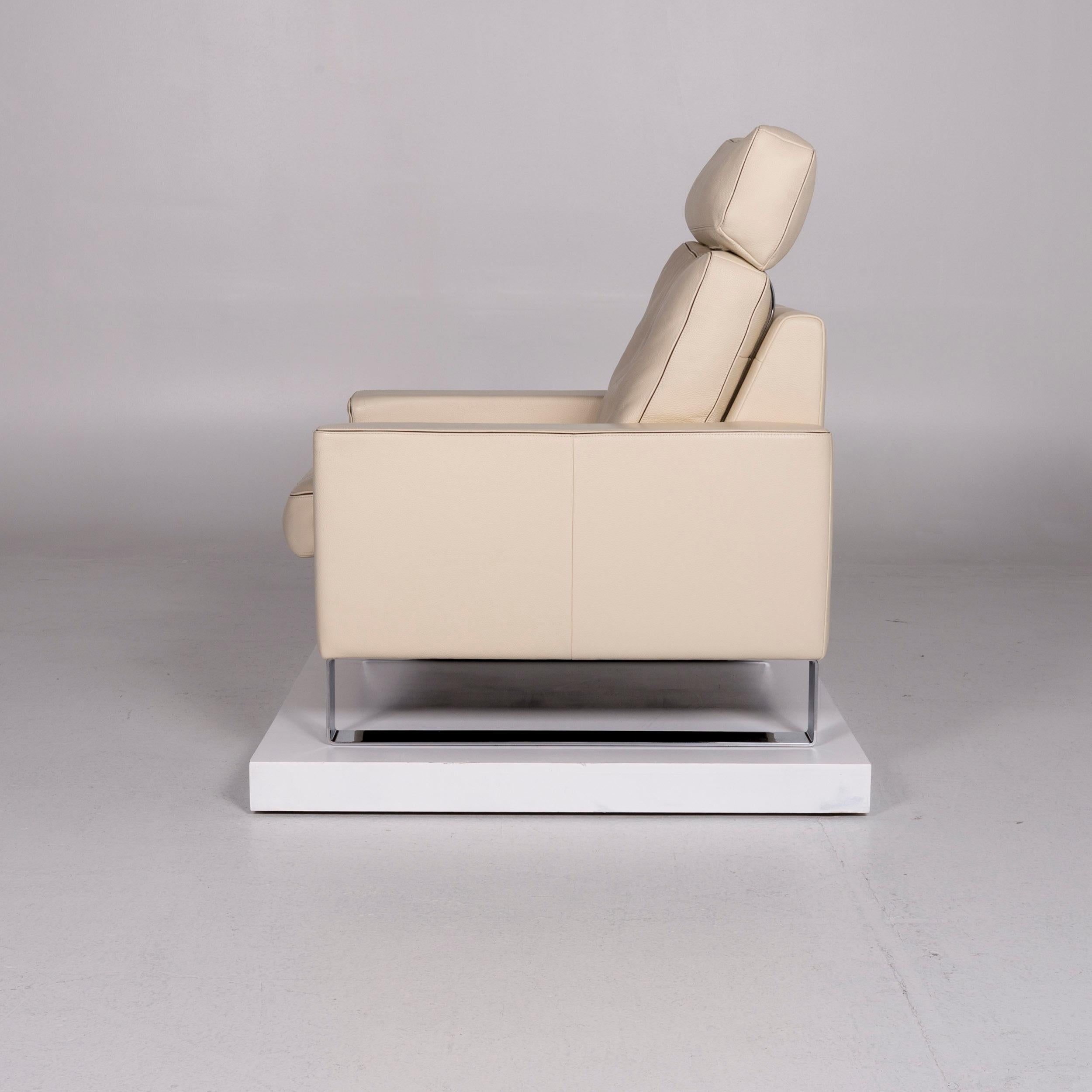 Erpo Cl 400 Leather Armchair Cream Function 4