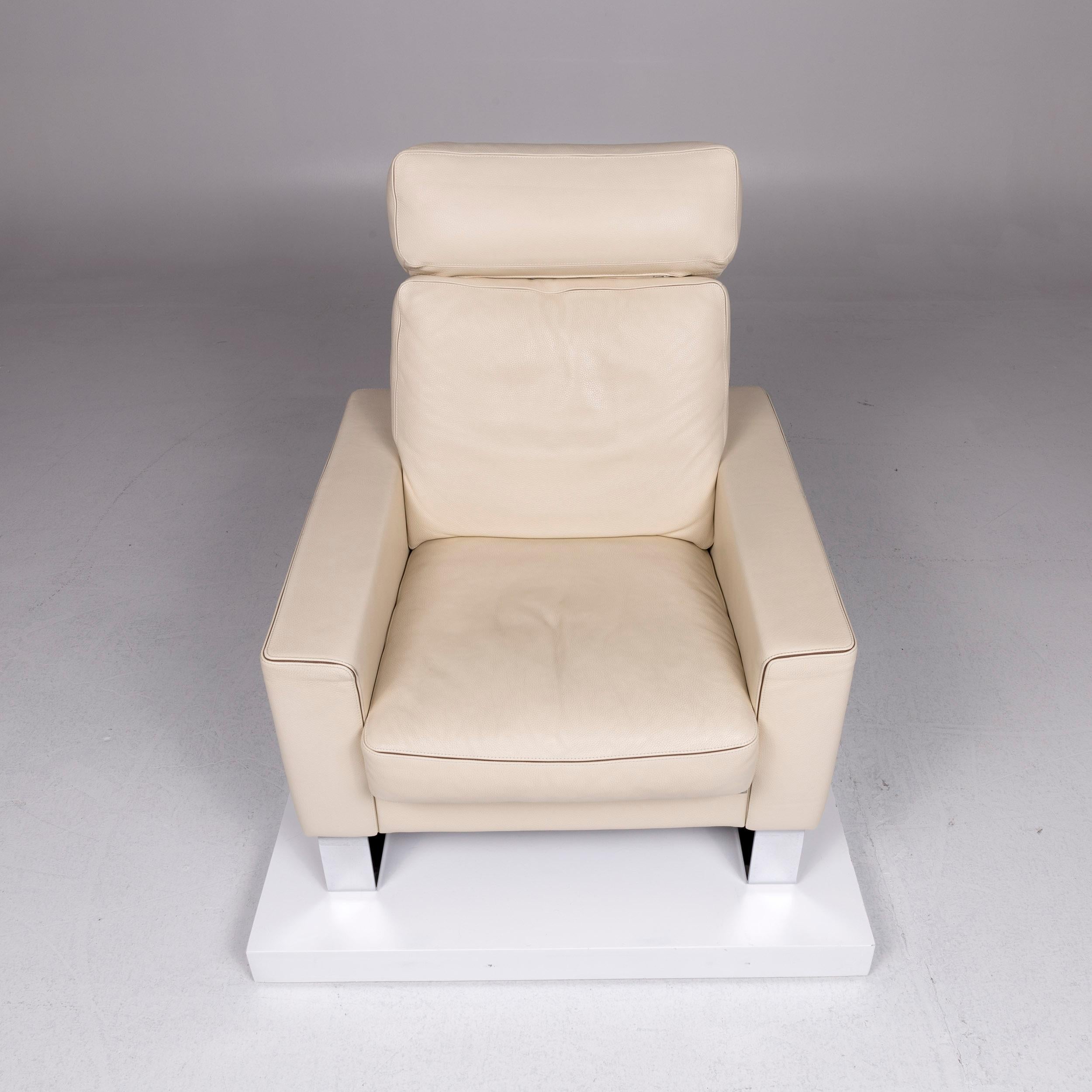 Erpo Cl 400 Leather Armchair Cream Function 1