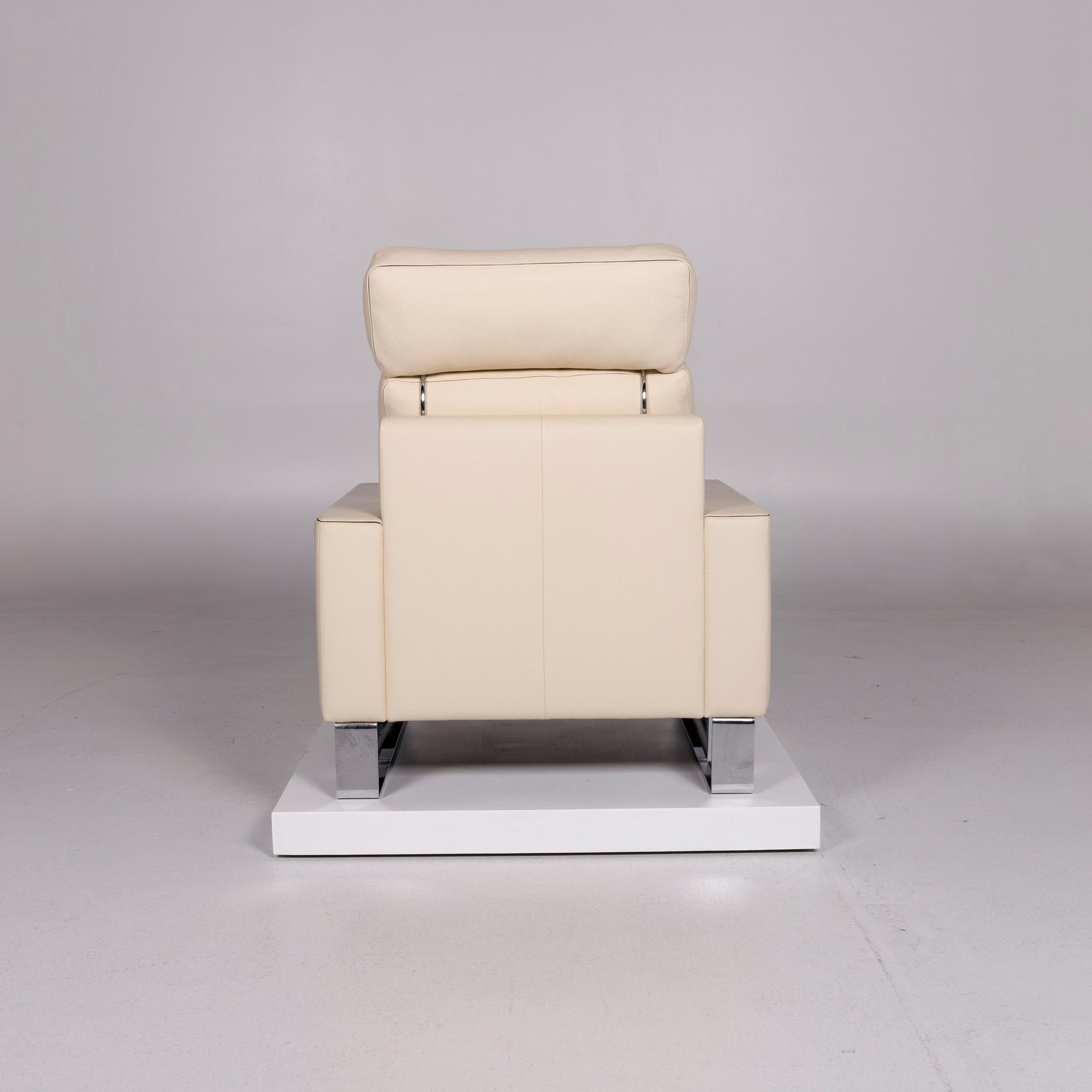 Erpo Cl 400 Leather Armchair Cream Function 3