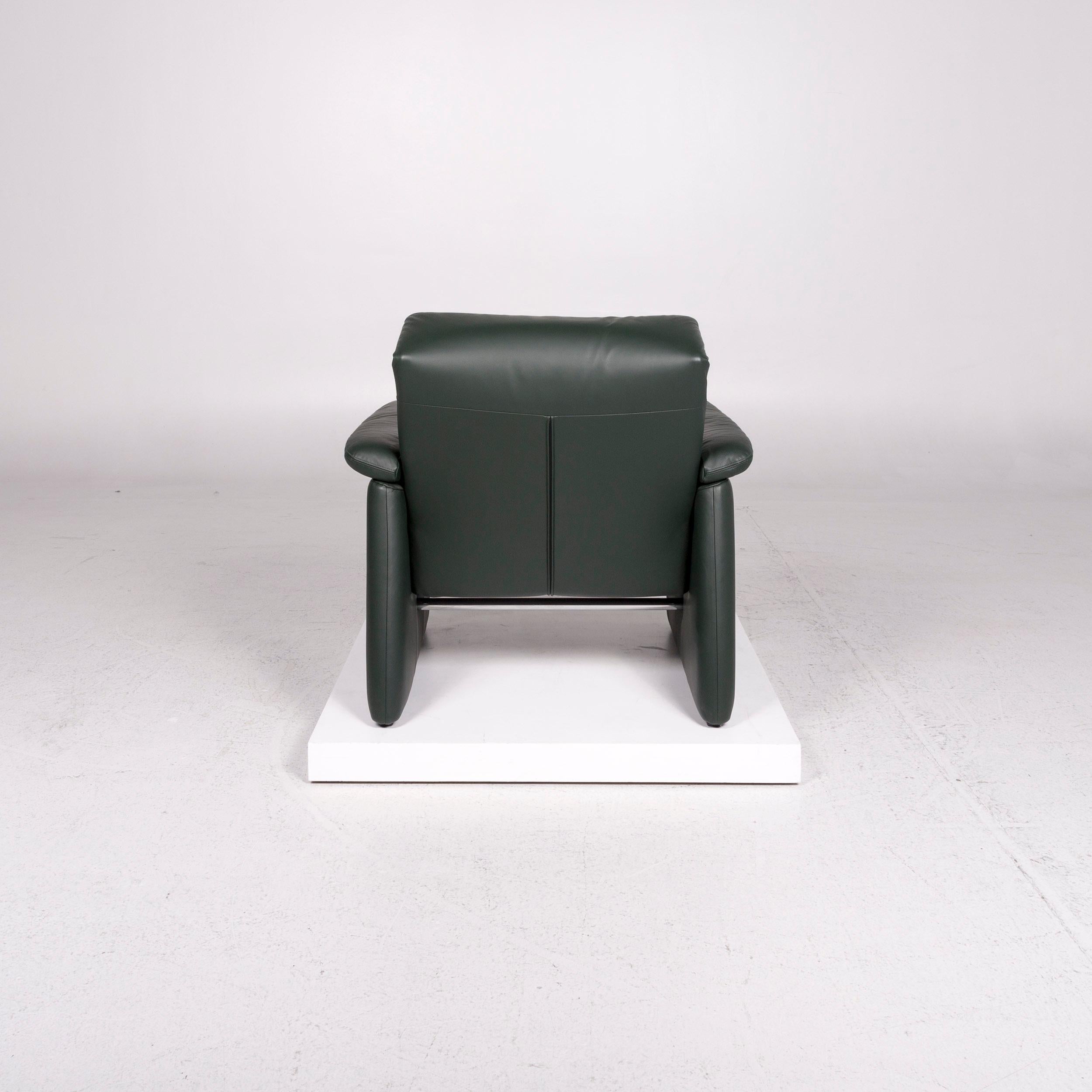 Erpo Leather Armchair Green Function Relax Function 4