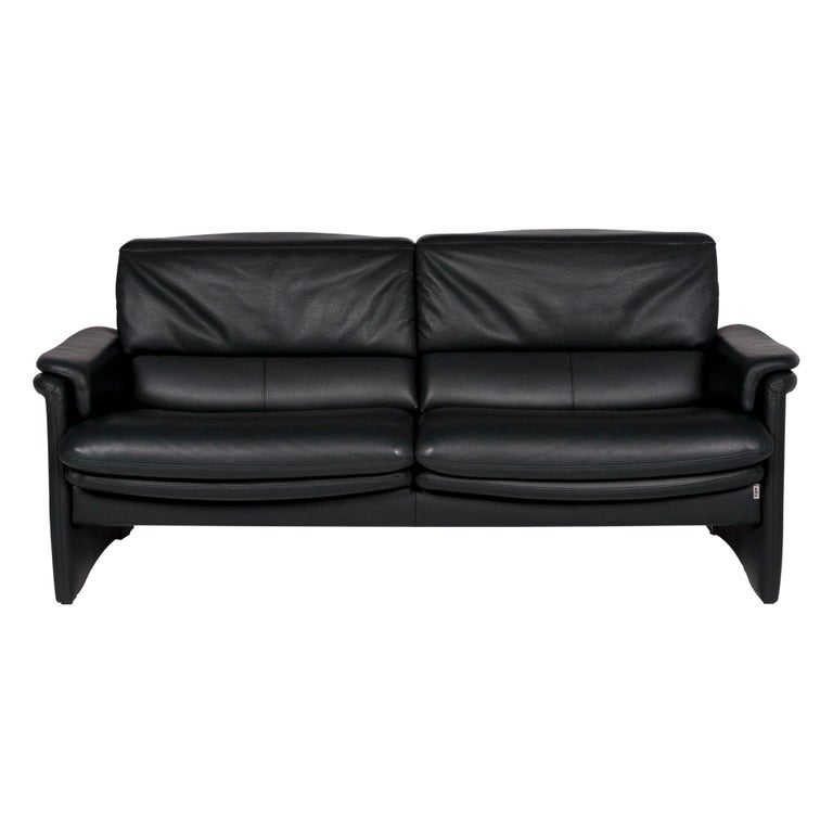 Erpo Leather Sofa Green Dark Two Seat Function Couch For At 1stdibs Erpo Leather Sofa Green Dark Two, Hunter Green Leather Sofa
