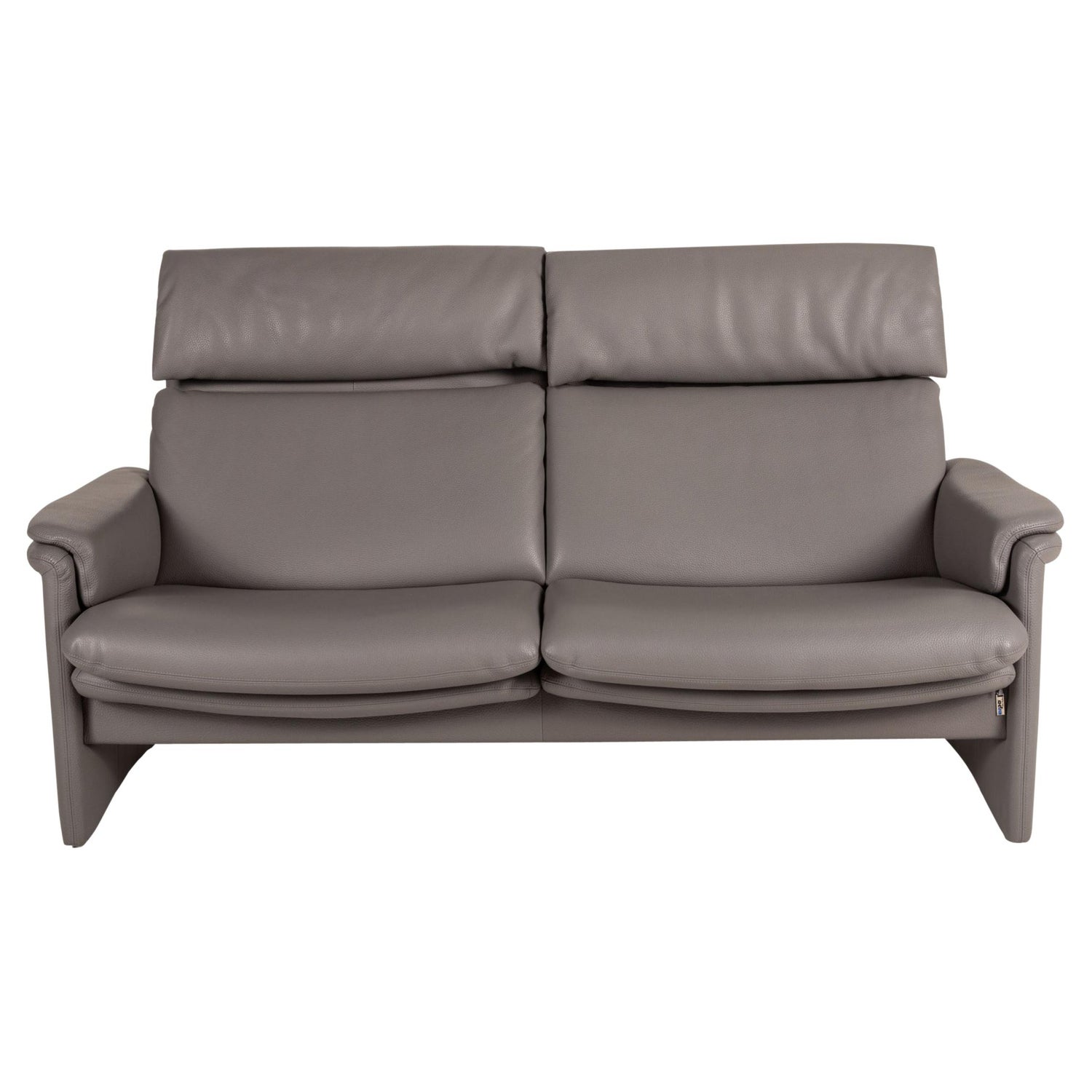 Erpo Monte Carlo Leather Sofa Gray Two-Seater Couch Function Relaxation  Function at 1stDibs | carlo homilla