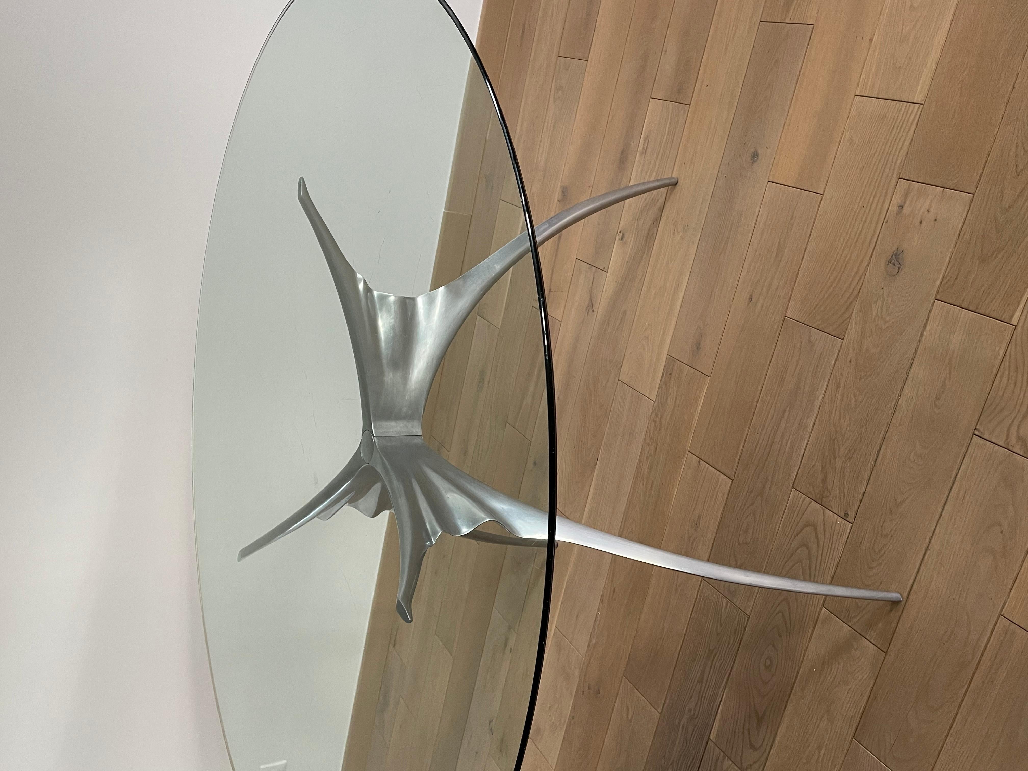 20th Century Errance Model Round Table by Bernard Dequet, France, 1970s
