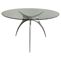 Errance Model Round Table by Bernard Dequet, France, 1970s