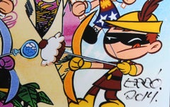 "Bloom", impresión digital Pop Art firmada por Erró