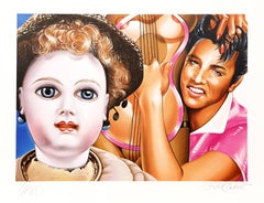 "Elvis", Pop Art Print by Erró