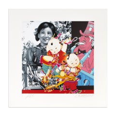 Erró, Les Grands Enfants de Mao - Lithograph, Pop Art, Signed Print