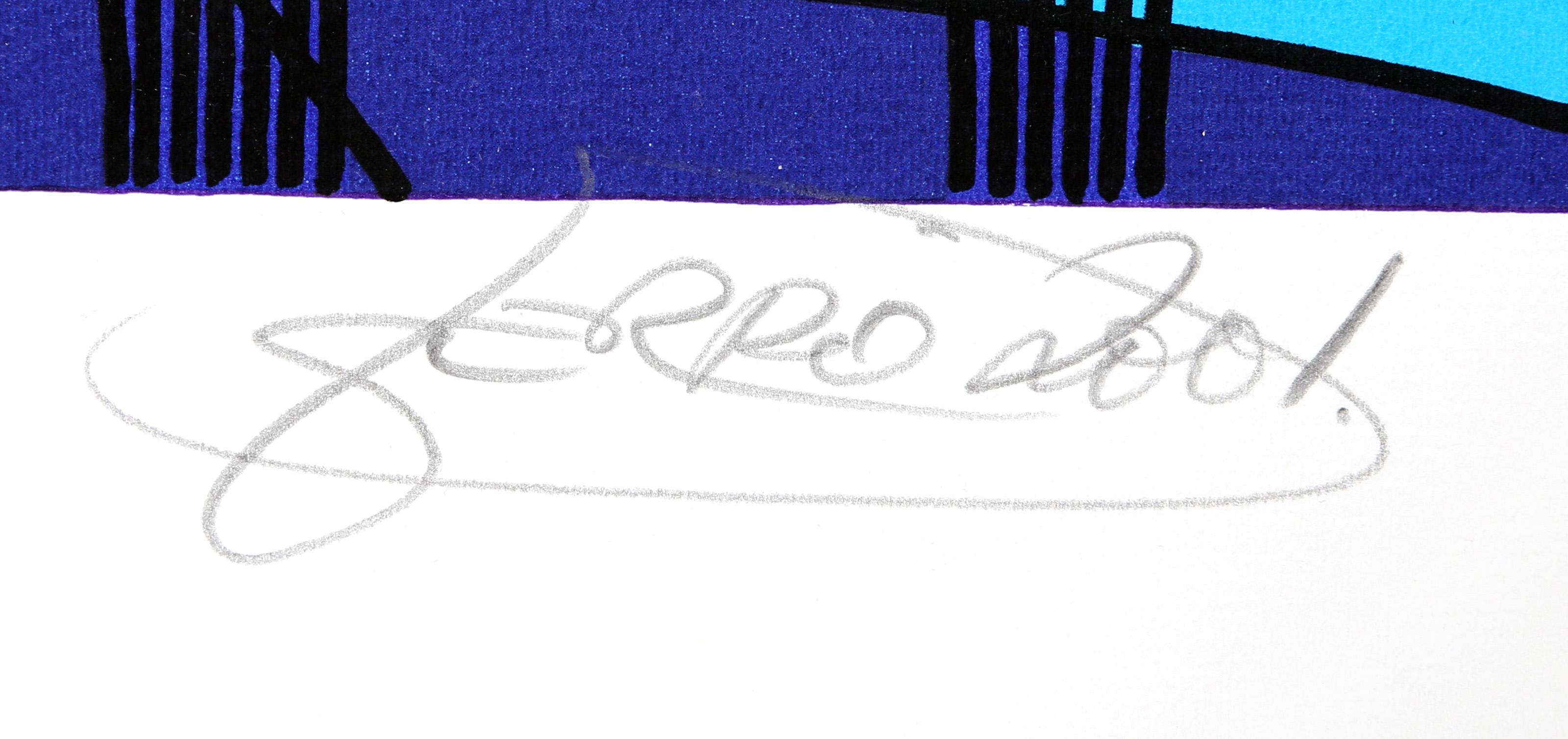 Forgotten Future, Pop Art Lithograph by Erró For Sale 1