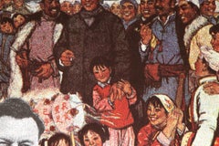 Mao's World Tour - Jerusalem, Pop-Art-Siebdruck von Erro