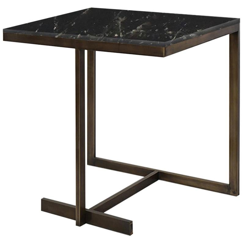 Table d'appoint en cristal de roche ERS de Phoenix