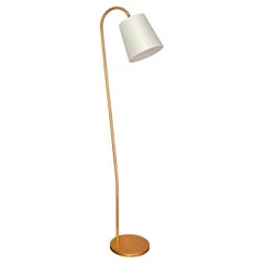 Contemporary Ersa Floor Lamp in Antique Gold Finish
