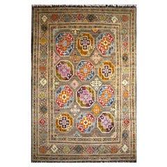 Ersari Afghan Rug with Natural Dyes Hand Knotted Ariana Rugs from Afghanistan