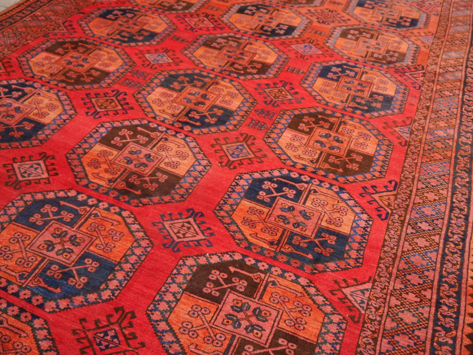 20th Century Ersari Antique Turkmen Gentlemens Carpet Large Size