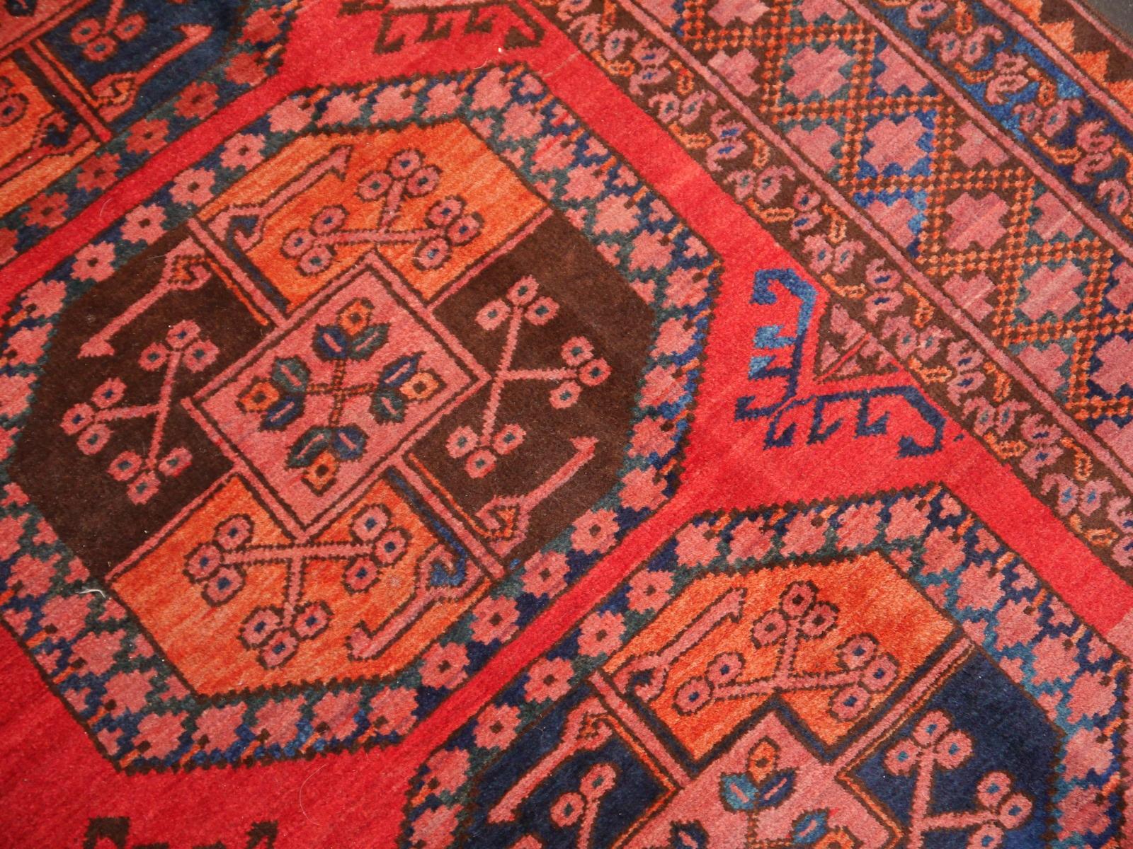 Ersari Antique Turkmen Gentlemens Carpet Large Size 1