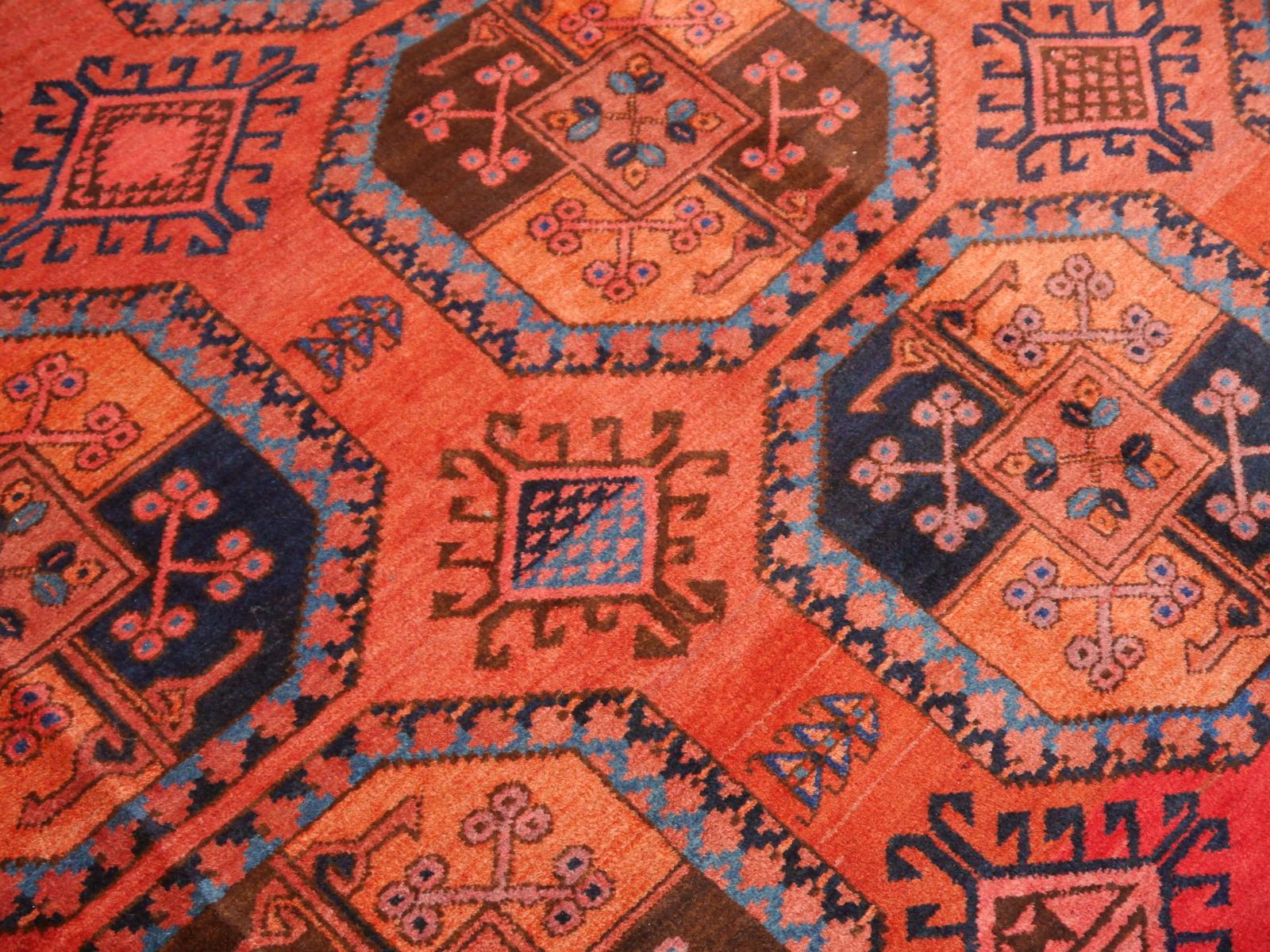 Ersari Antique Turkmen Gentlemens Carpet Large Size 2
