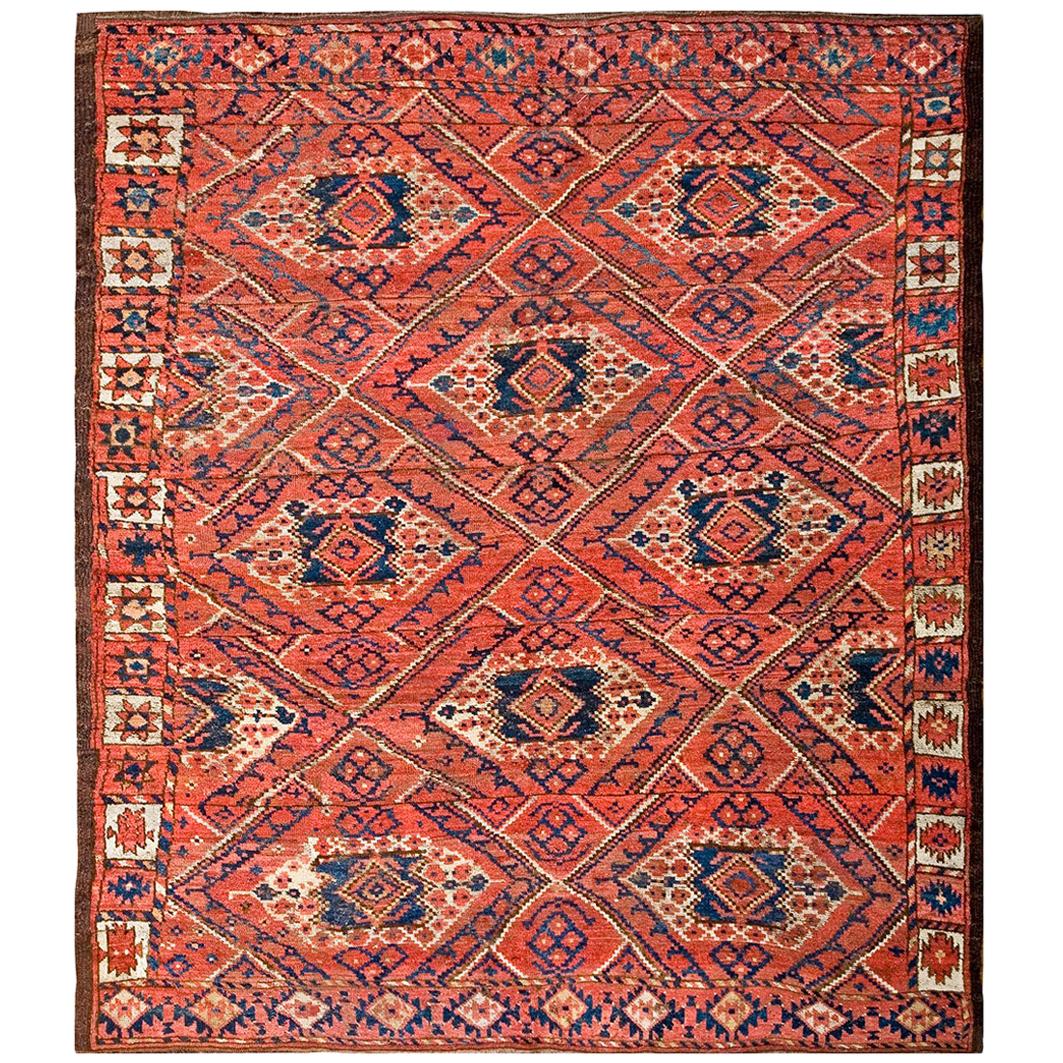 19th Century Central Asian Ersari Carpet ( 6'3" x 7'3" - 190 x 220 ) For Sale