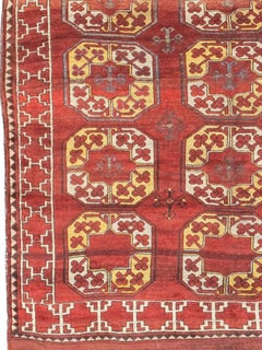 Ersari Main Carpet Rug, Late 19th Century