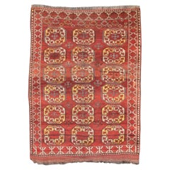 Ersari Main Carpet Rug, Late 19th Century