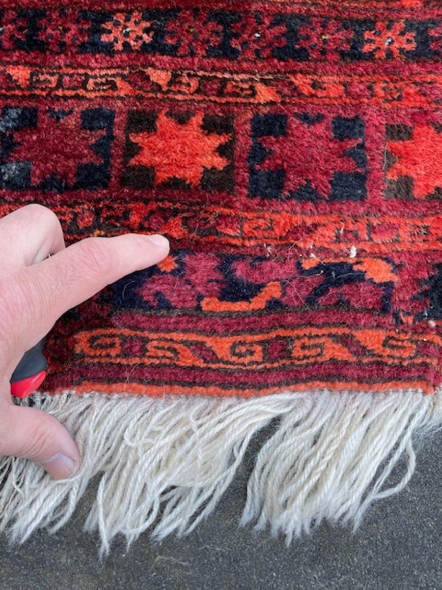 Knots Rugs 11.2 x 16.4 ft Palace size tribal Turkmen hand knotted antique carpet en vente 9