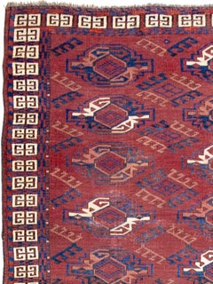 Antique Ersari Rug, 19th Century