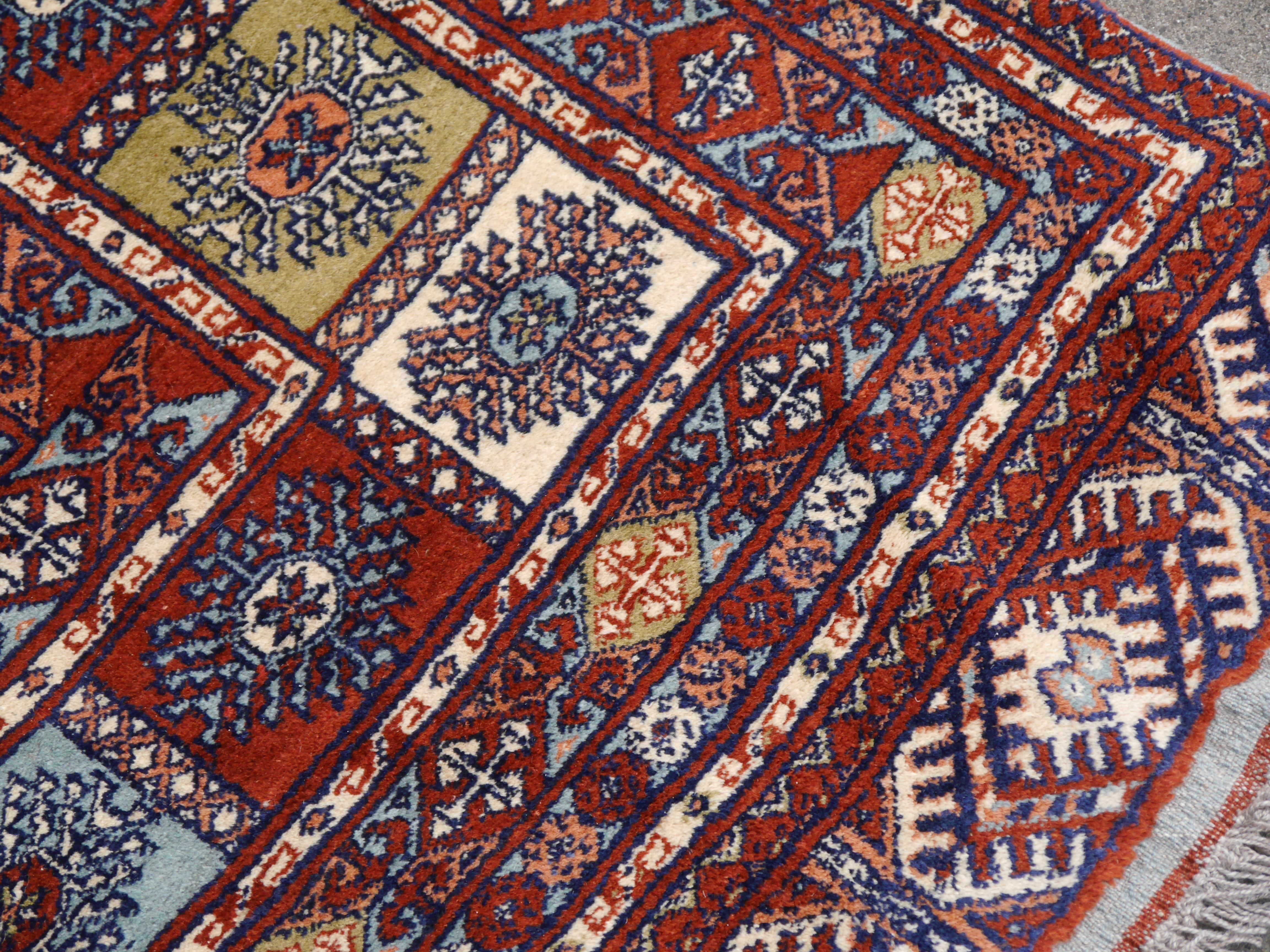 Ersari Rug Large Size Tribal Turkoman Hand Knotted Carpet For Sale 1